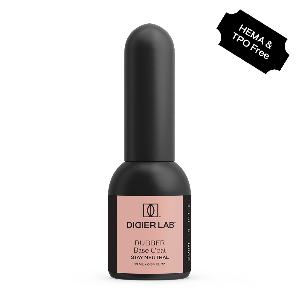 Base semipermanente, HEMA & TPO free, Rubber base, stay neutral, 10ml