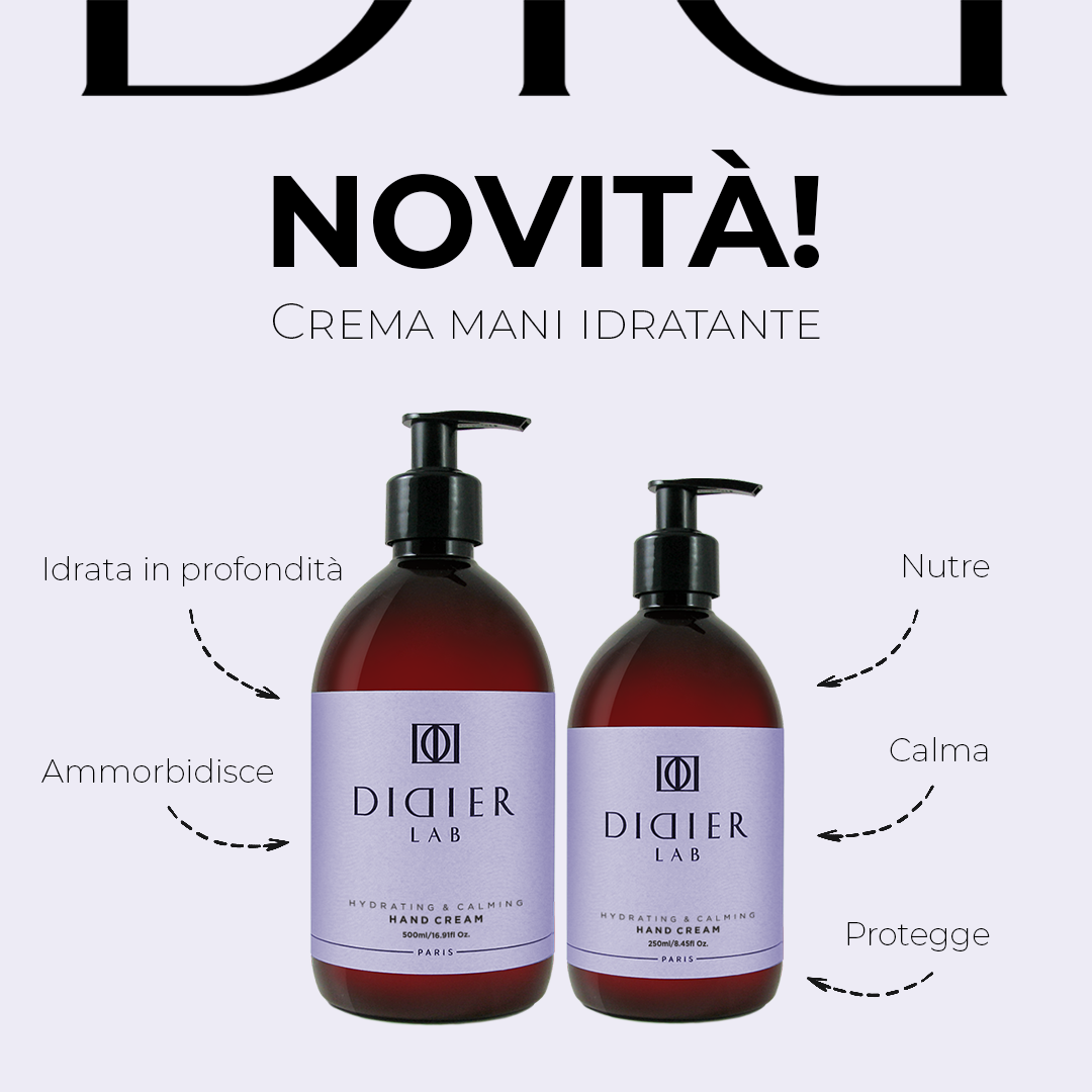 Crema mani idratante e lenitiva, Didier Lab, 500 ml