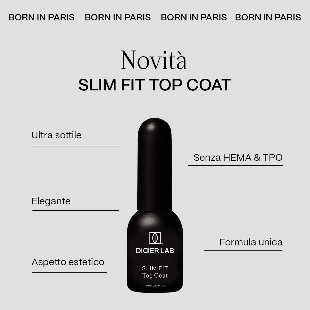Top coat no wipe "Didier lab", Slim Fit, 10ml