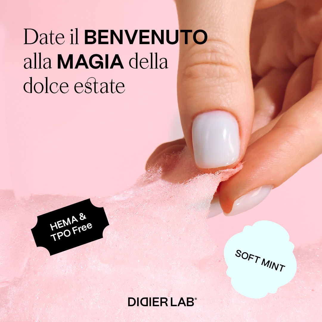 Base semipermanente, HEMA & TPO free, Rubber base, soft mint, 10ml