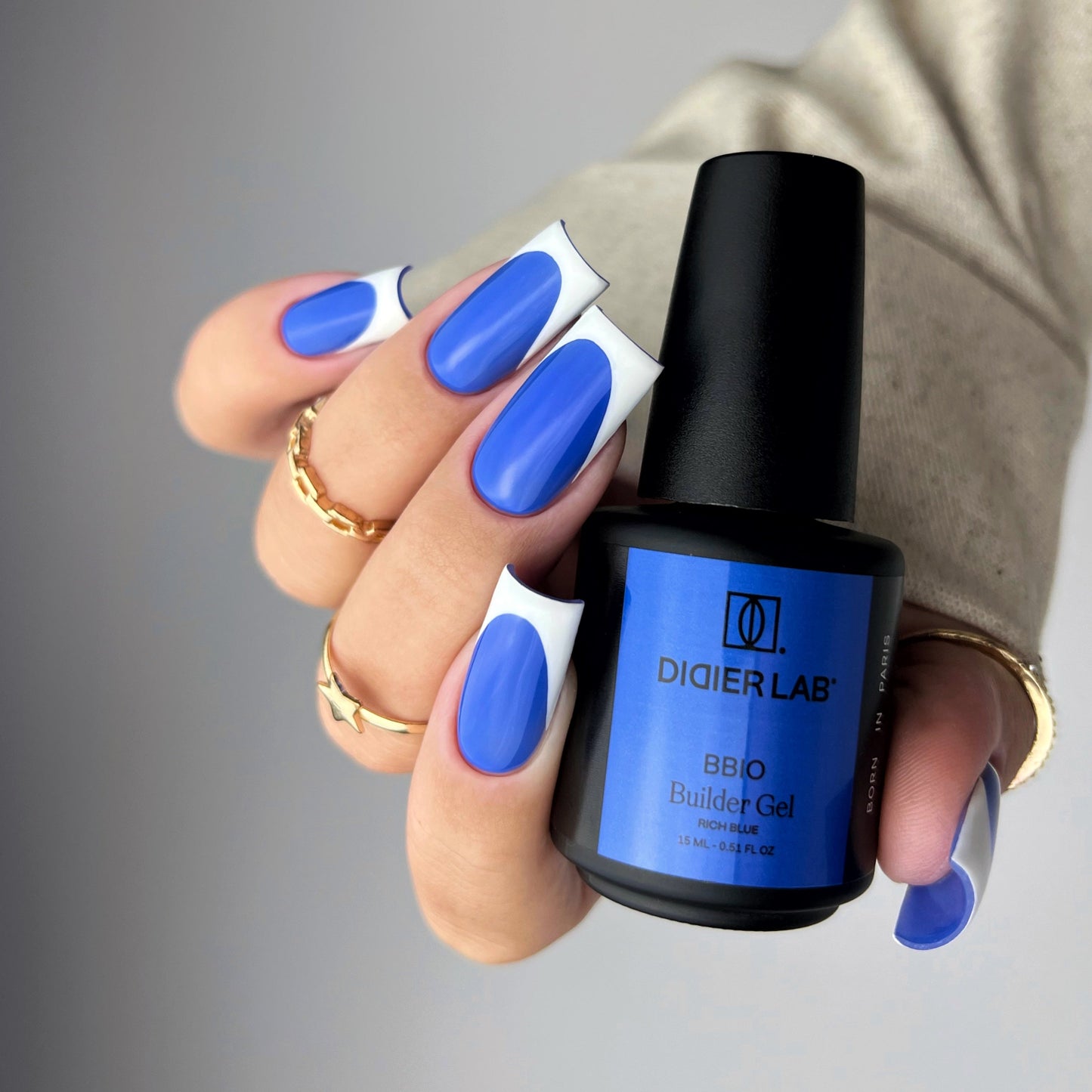 Builder Gel BBIO "Didier Lab", HEMA & TPO free, Rich Blue, 15ml