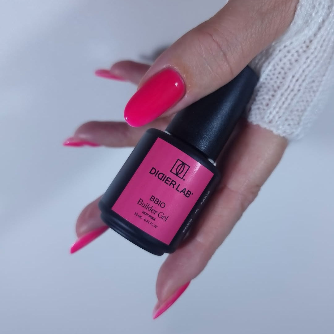 Builder Gel BBIO "Didier Lab", HEMA & TPO free, Hot Pink, 15ml