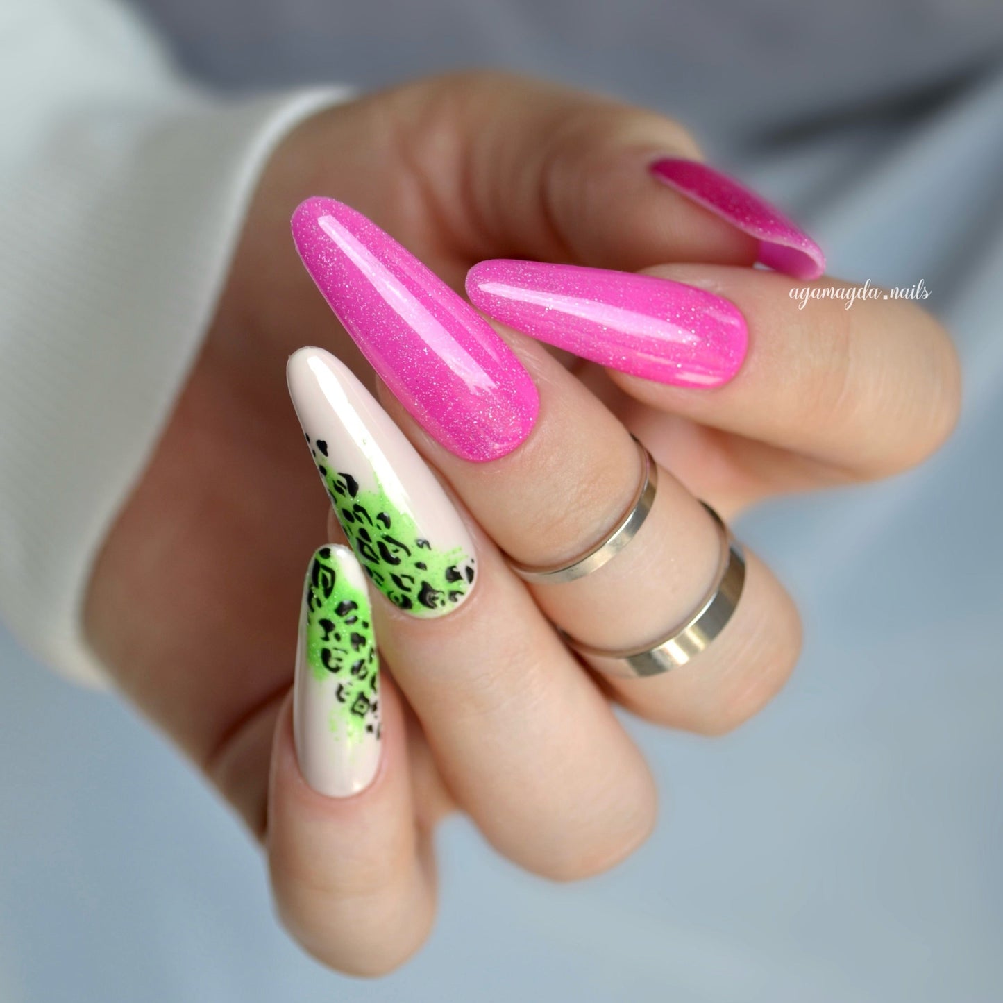 Smalto semipermanente, Brillant NEON, No7, Didier Lab, 8ml