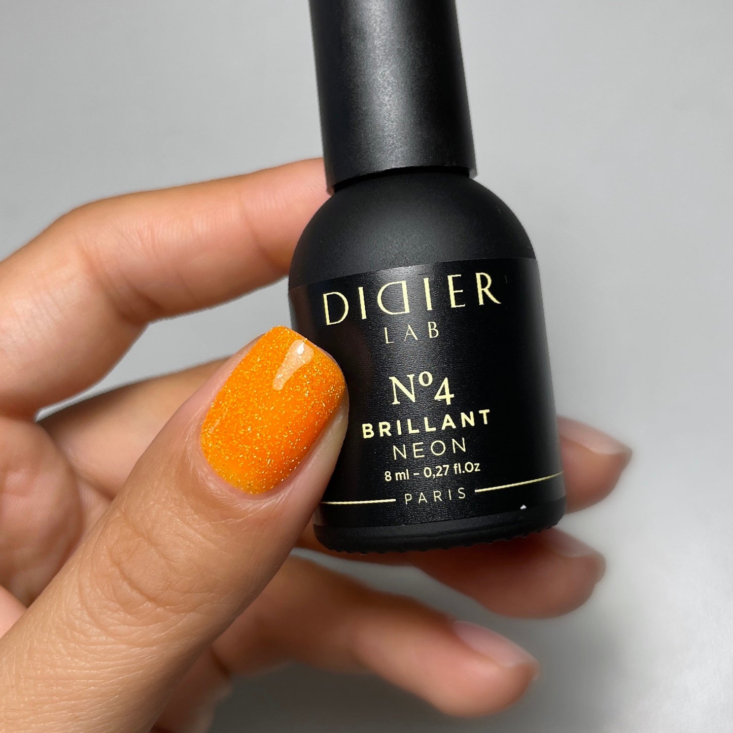 Smalto semipermanente, Brillant NEON, No4, Didier Lab, 8ml
