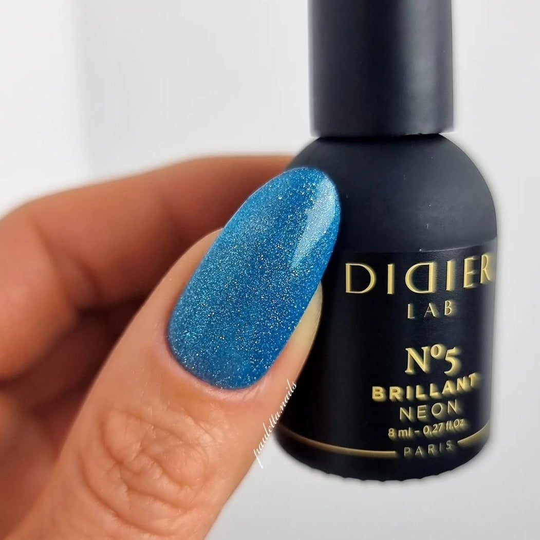 Smalto semipermanente, Brillant NEON, No5, Didier Lab, 8ml