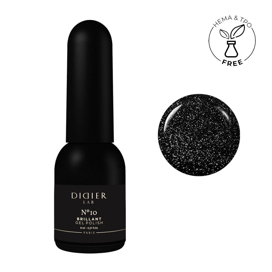 Smalto semipermanente, Brillant, No10, Didier Lab, 8ml