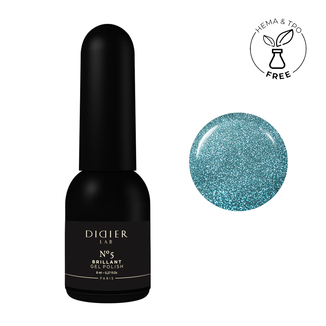 Smalto semipermanente, Brillant, No5, Didier Lab, 8ml