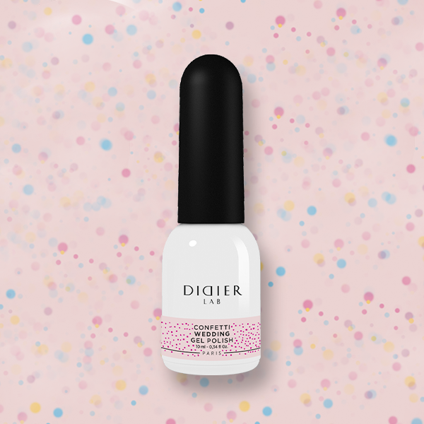 Smalto semipermanente, Confetti, Wedding, Didier Lab, 10ml