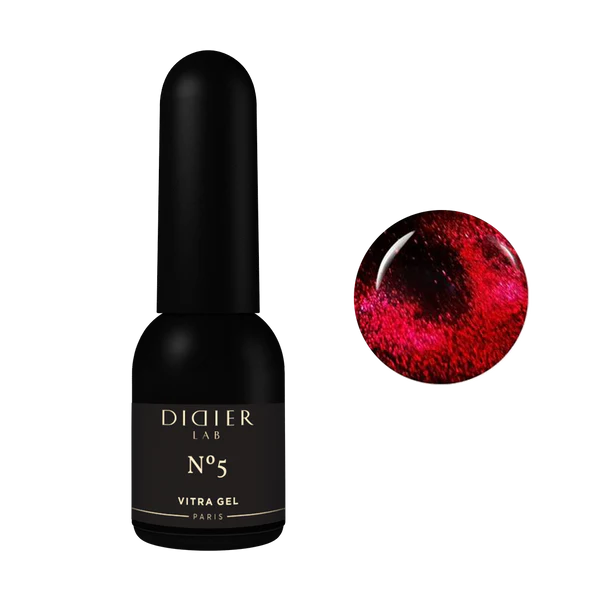 Smalto semipermanente, Vitra gel, No5, HEMA & TPO free, Didier Lab, 10ML