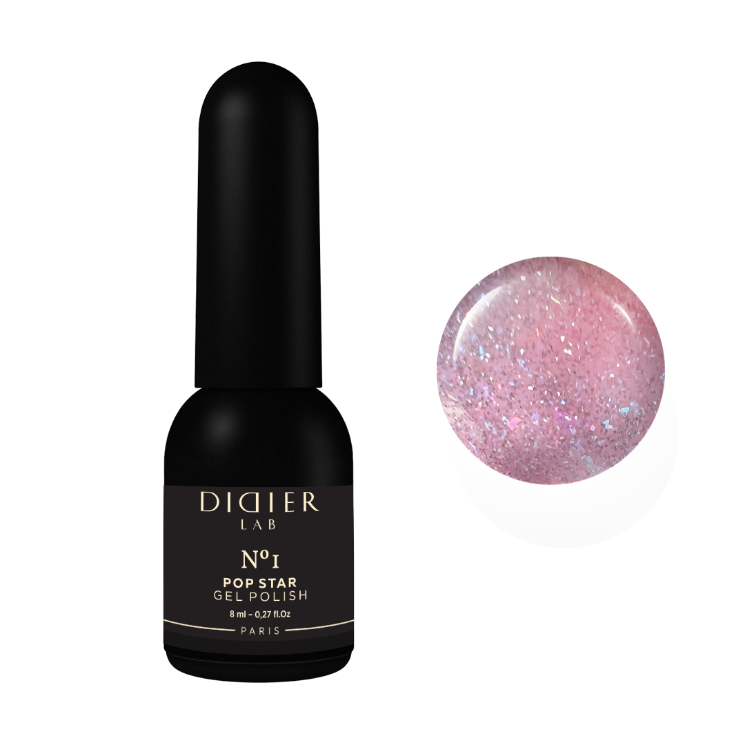 Smalto semipermanente, POP Star, No1, Didier Lab, 8ml