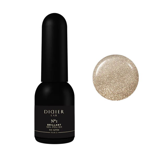 Smalto semipermanente, HEMA & TPO free, Brillant, No1, Didier Lab, 8ml