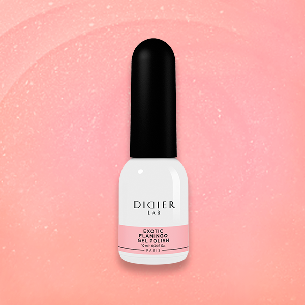 Smalto semipermanente, Exotic, Flamingo, TPO & HEMA free, Didier Lab, 10ml