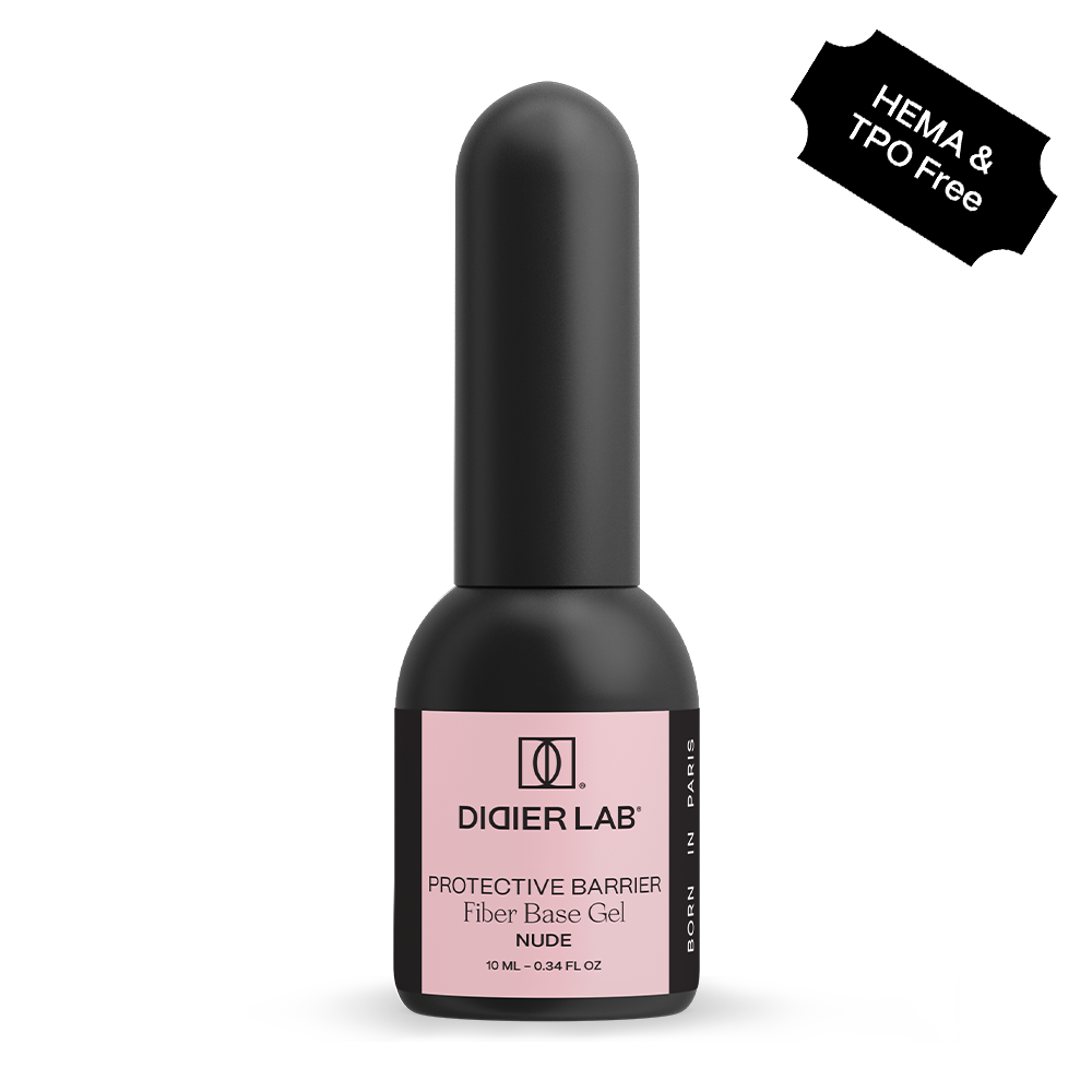 Base semipermanente, Fiber, Nude, HEMA & TPO free, Didier Lab, 10ml