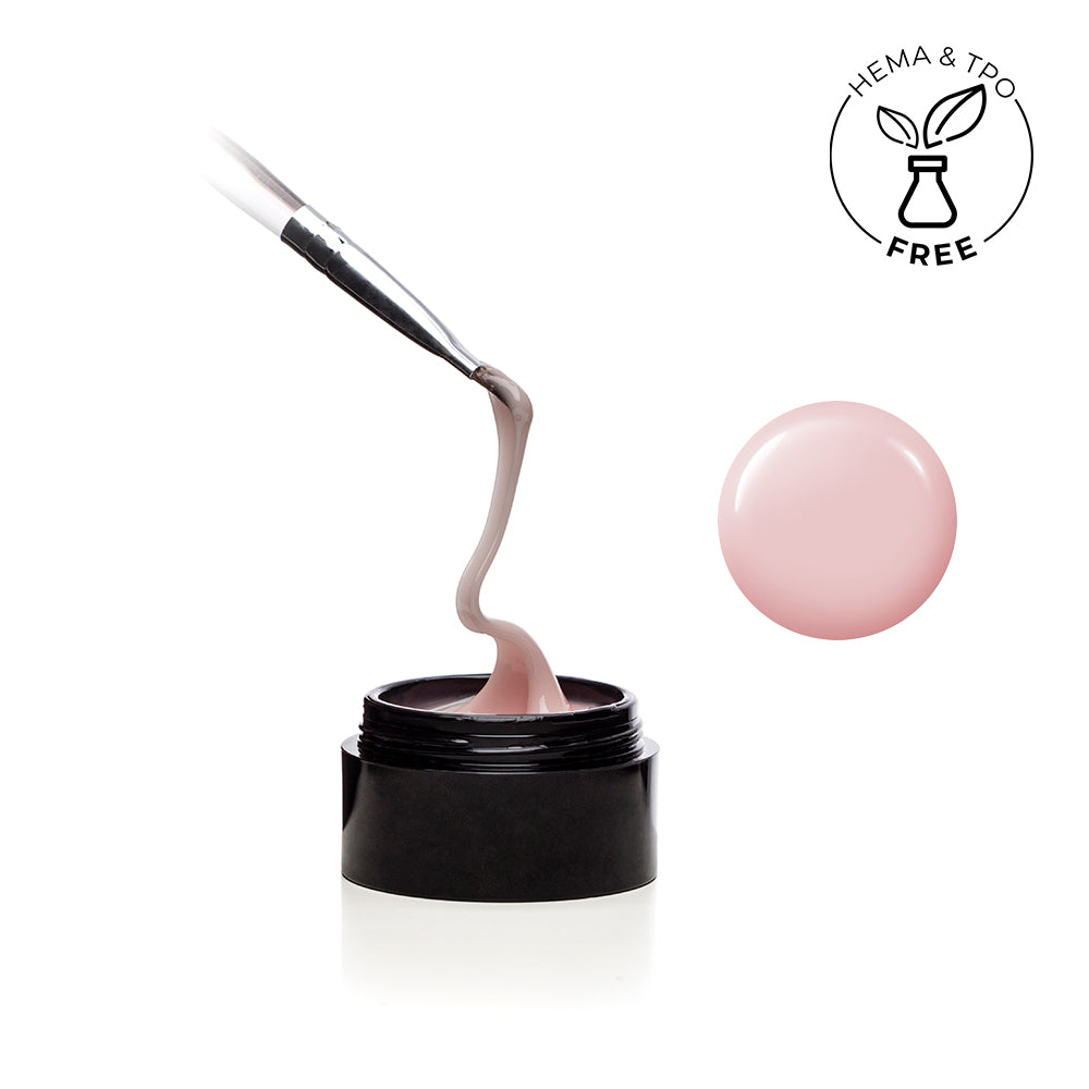 Fiber builder gel "Didier Lab", HEMA & TPO free, Soft Pink, 50gr