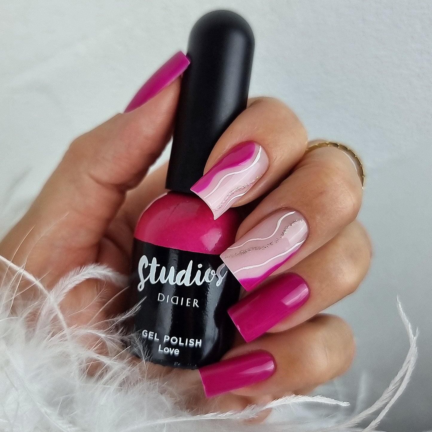 Smalto semipermanente, Studios, TPO & HEMA free, Love, Didier Lab, 8ml