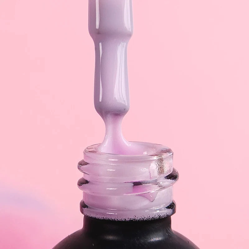Base semipermanente, HEMA & TPO free, Rubber base, icy lilac, 10ml