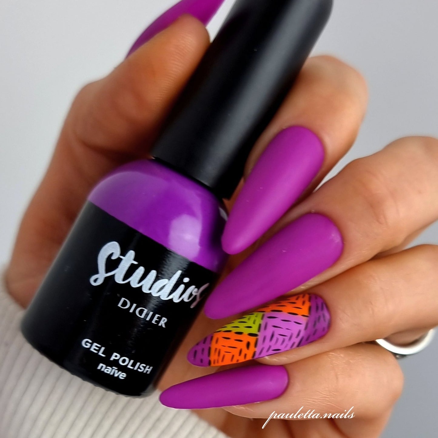 Smalto semipermanente, Studios, TPO & HEMA free, naïve, Didier Lab, 8ml