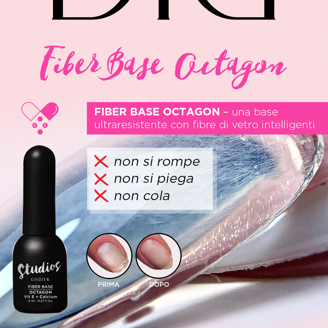 Base semipermanente, Studios, Octagon, HEMA & TPO free, Didier Lab, 8ml