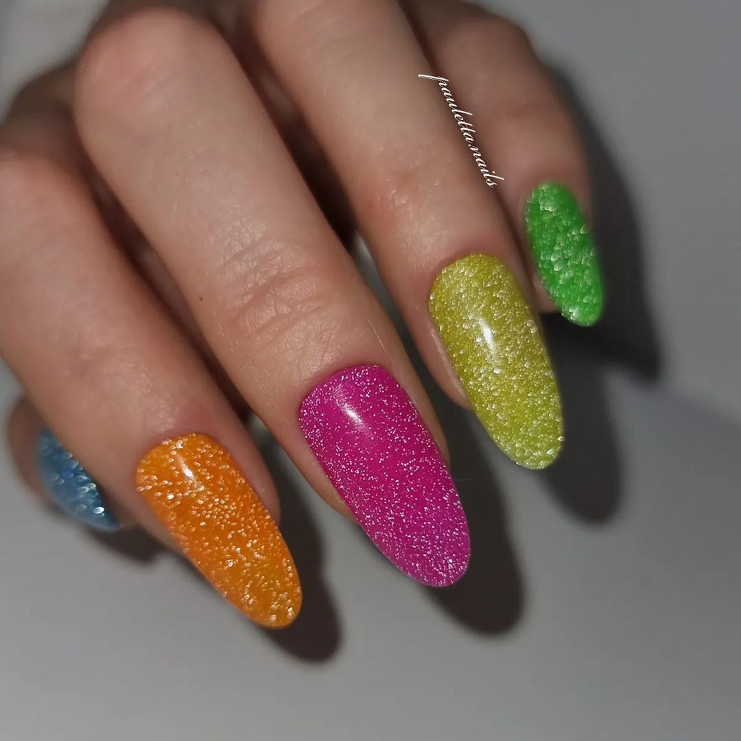 Smalto semipermanente, HEMA &TPO free, Brillant NEON, No2, Didier Lab, 8ml