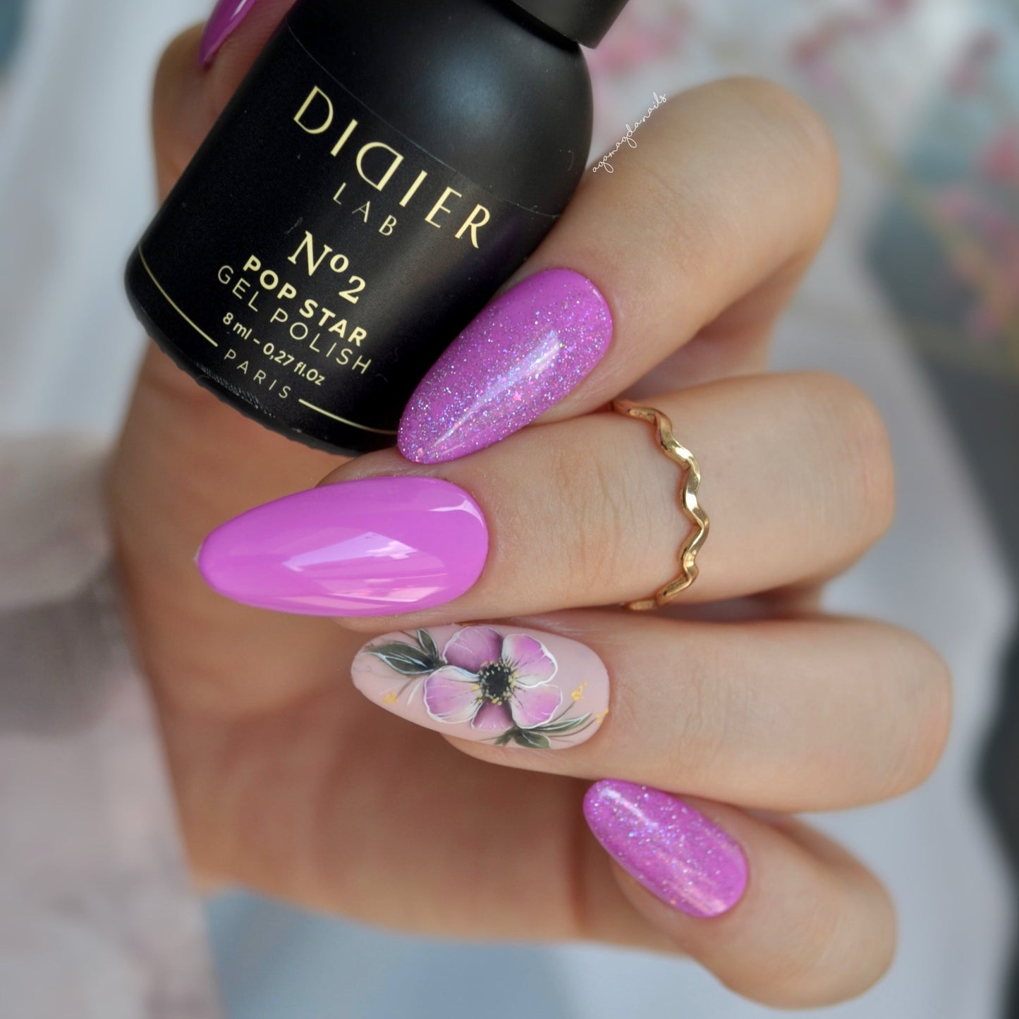 Smalto semipermanente, POP Star, No2, Didier Lab, 8ml