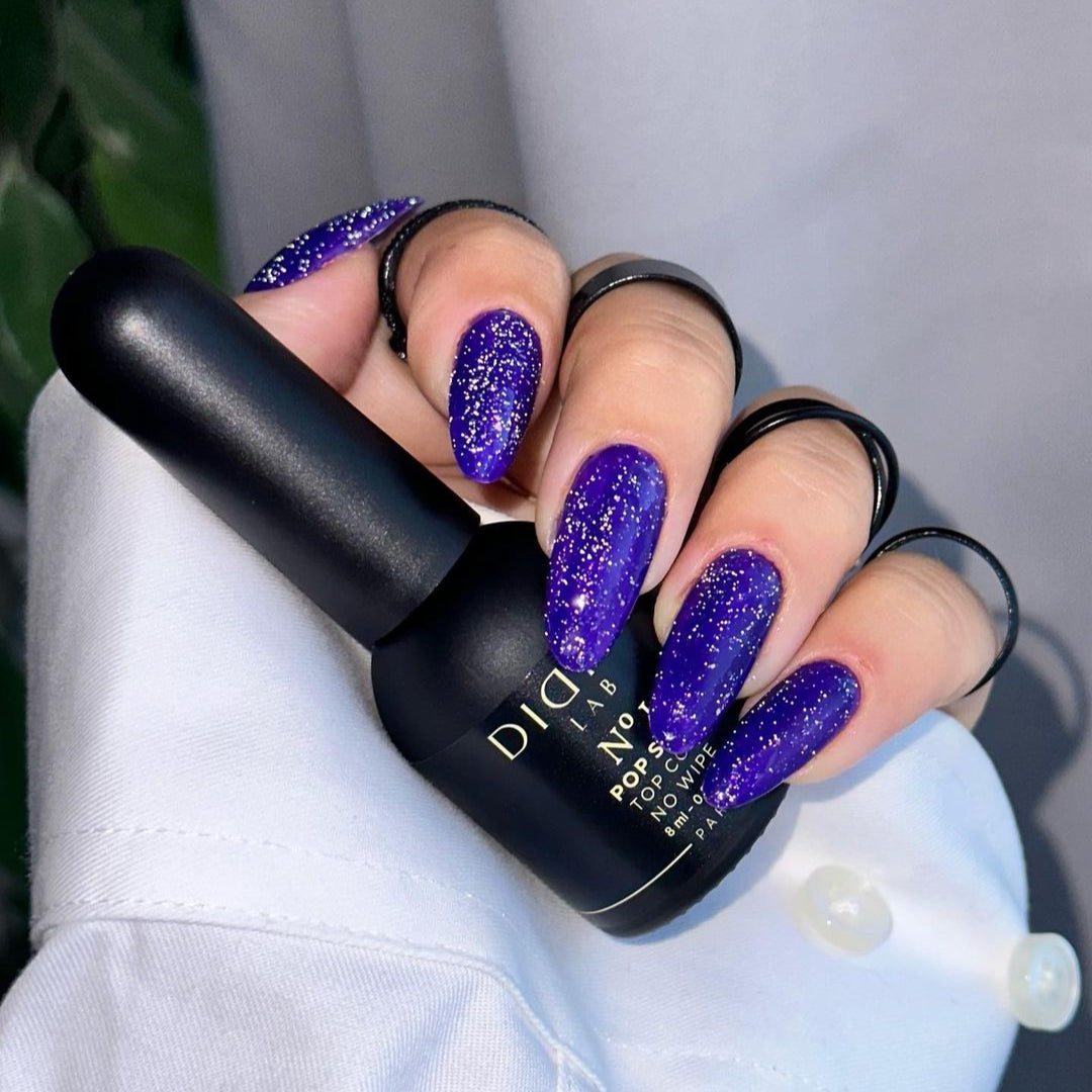 Top coat no wipe "Didier Lab", HEMA & TPO free, Pop Star, No1