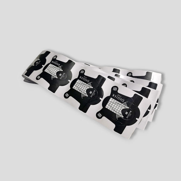 Cartine per unghie, forma in carta, Didier Lab, 100 pz