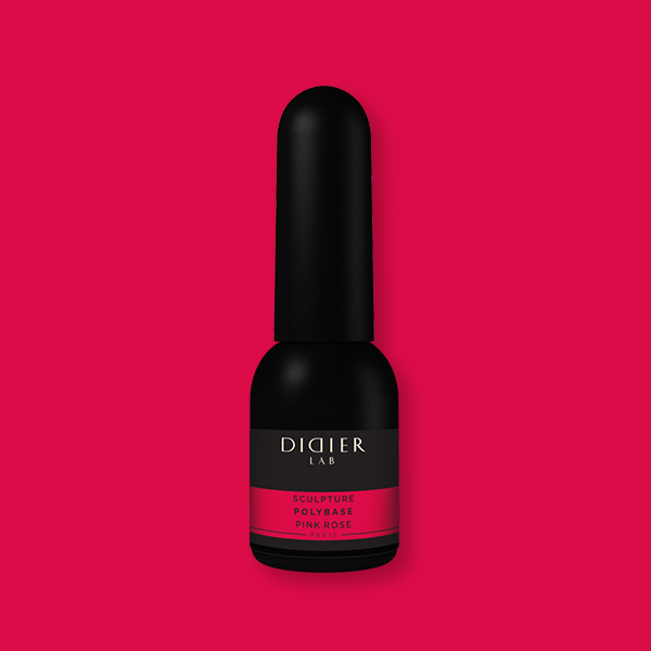 Sculpture Polybase 3in1, base, colore e gel, Pink rose, Didier Lab, 10ml