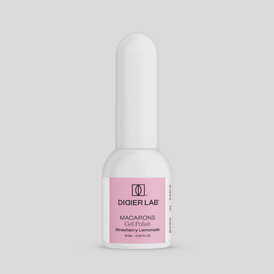Smalto semipermanente, Macarons, Strawberry Lemonade, HEMA & TPO free, Didier Lab, 10ml