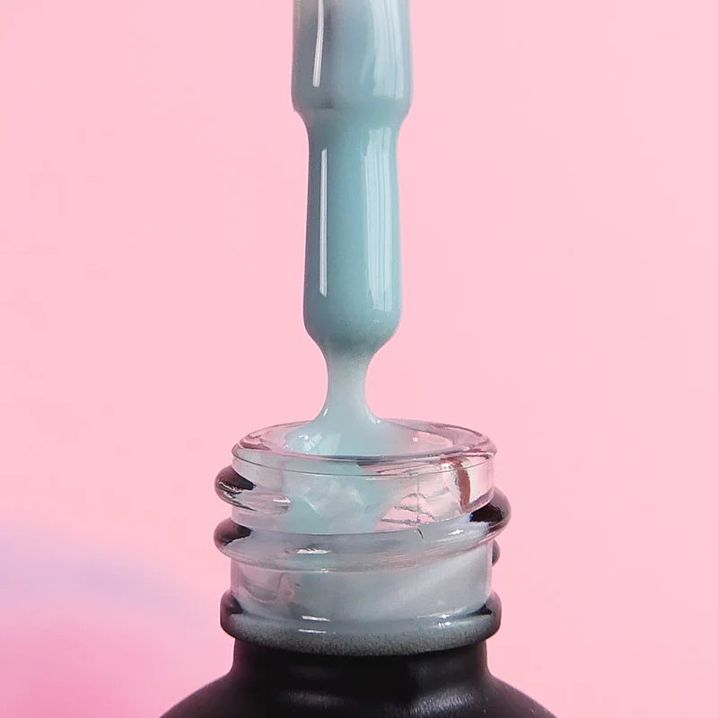 Base semipermanente, HEMA & TPO free, Rubber base, soft mint, 10ml