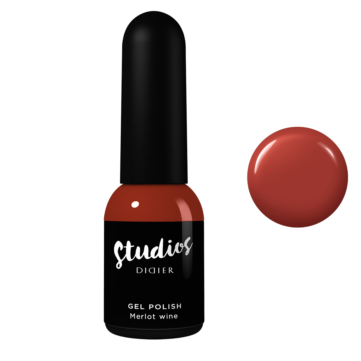 Smalto semipermanente, Studios, Merlot wine, Didier Lab, 8ml