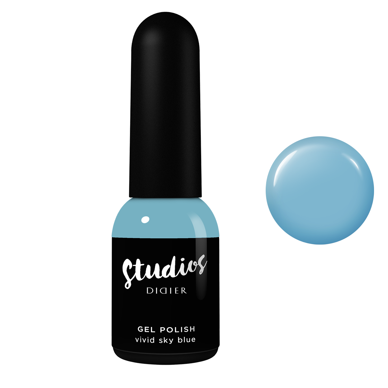 Smalto semipermanente, Studios, vivid sky blue, Didier Lab, 8ml