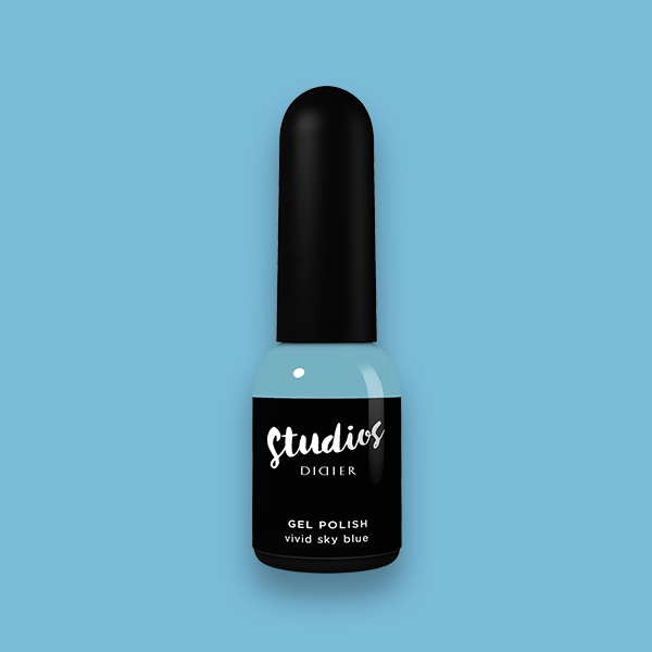 Smalto semipermanente, Studios, vivid sky blue, Didier Lab, 8ml