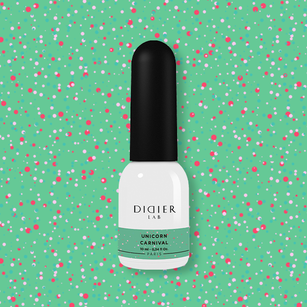 Smalto semipermanente, Unicorn, Carnival, Didier Lab, 10 ml