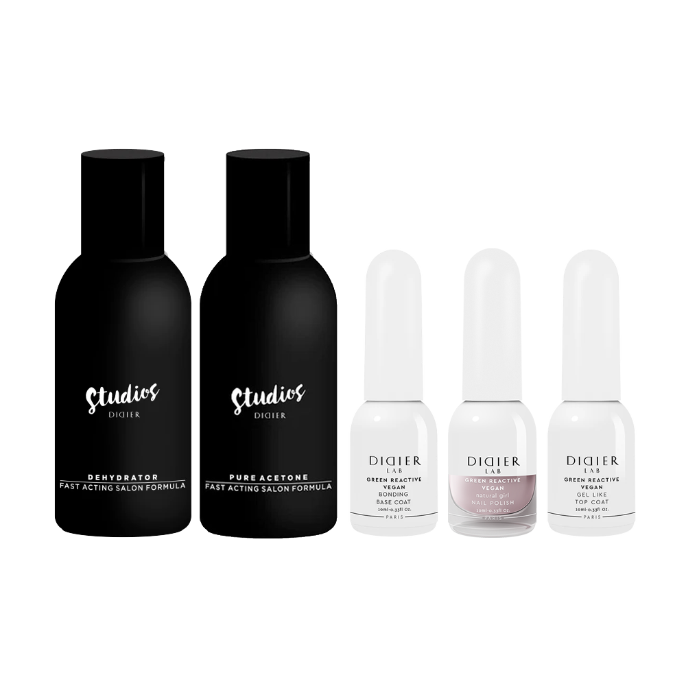 Set per manicure, senza HEMA & Vegan, colore Natural girl