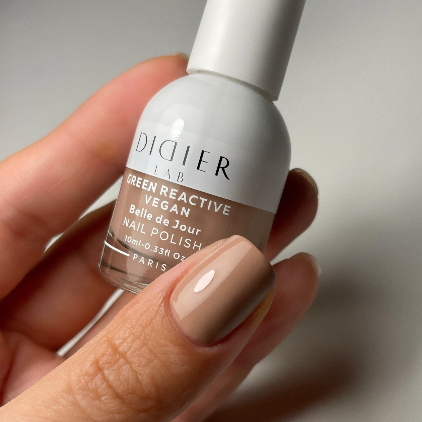 Smalto per unghie, HEMA & TPO free, Green reactive, Vegan, Belle de Jour, Didier Lab, 10ml