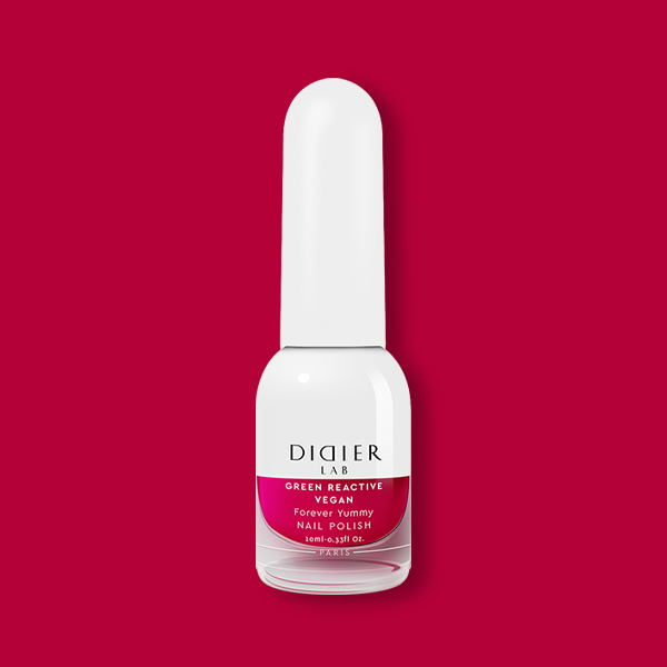 Smalto per unghie, HEMA & TPO free, Green reactive, Vegan, Forever Yummy, Didier Lab, 10ml