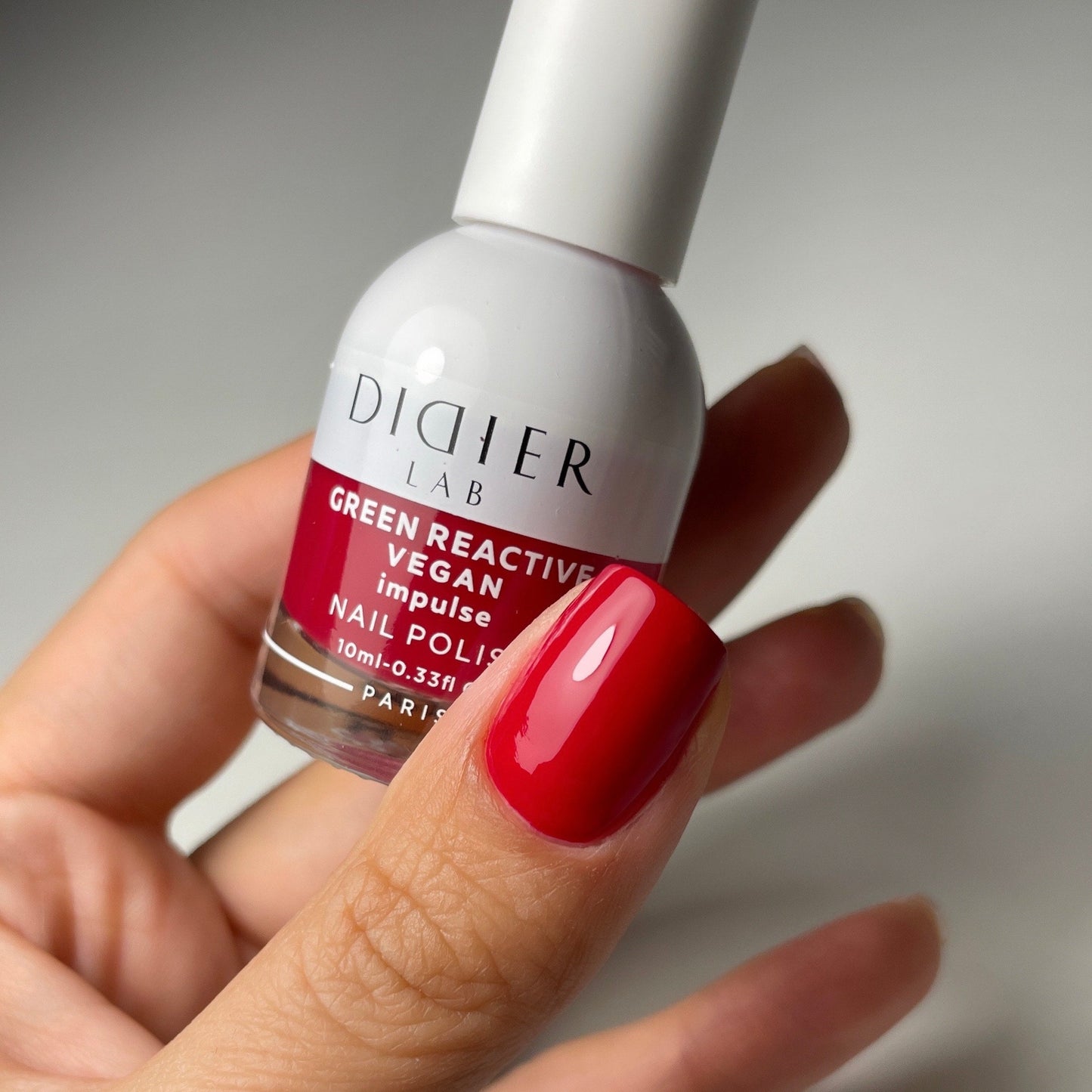 Smalto per unghie, HEMA & TPO free, Green reactive, Vegan, impulse, Didier Lab, 10ml