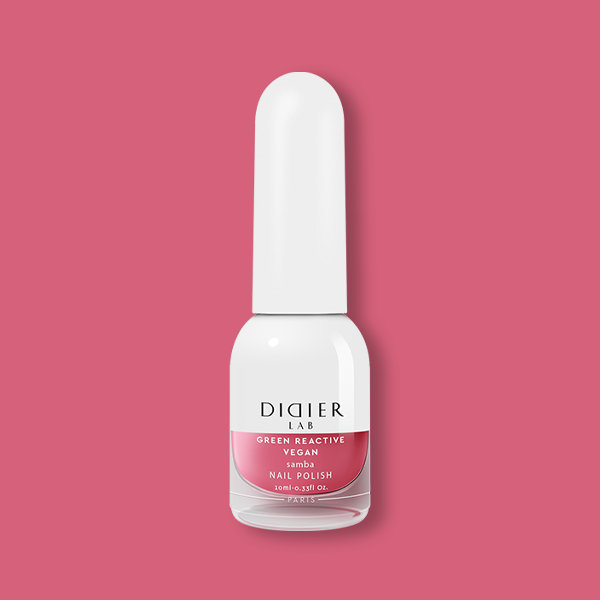 Smalto per unghie, Green reactive, Vegan, samba, Didier Lab, 10ml