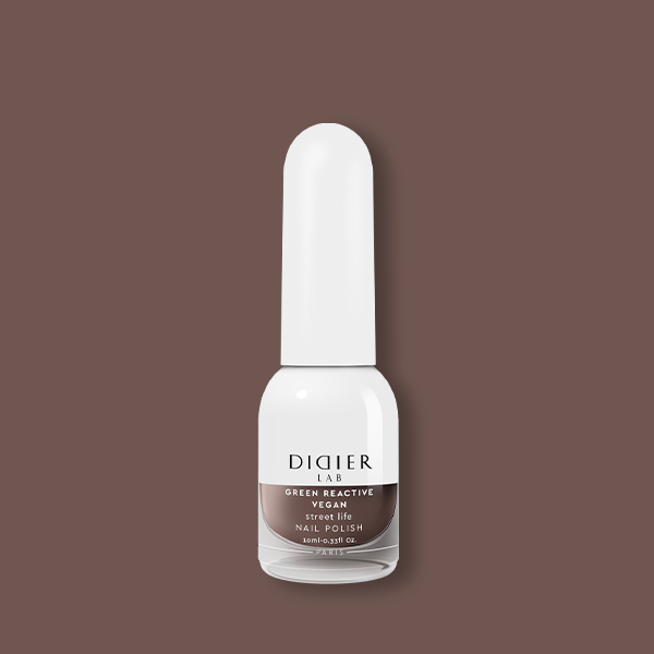 Smalto per unghie, HEMA & TPO free, Green reactive, Vegan, street life, Didier Lab,10ml