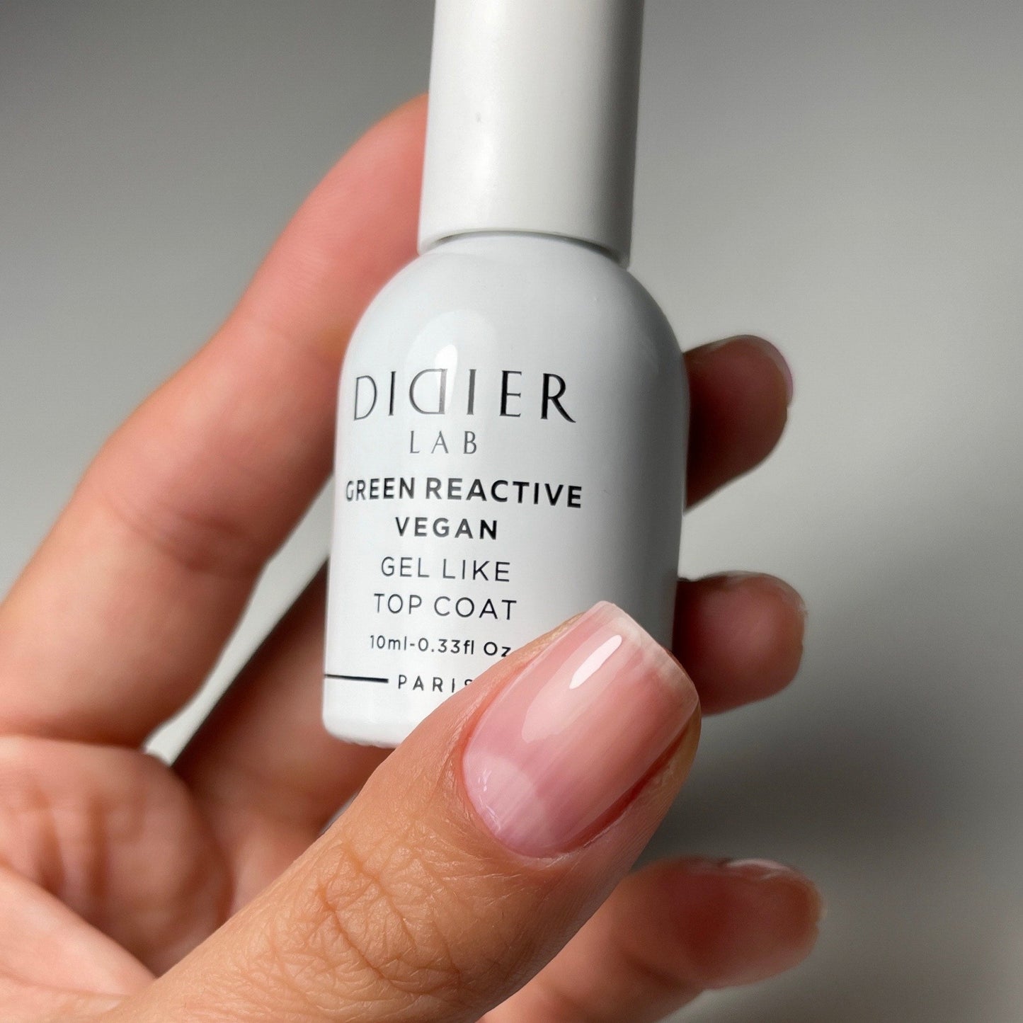 Top coat per unghie, Green reactive, Vegan, Didier Lab, 10ml