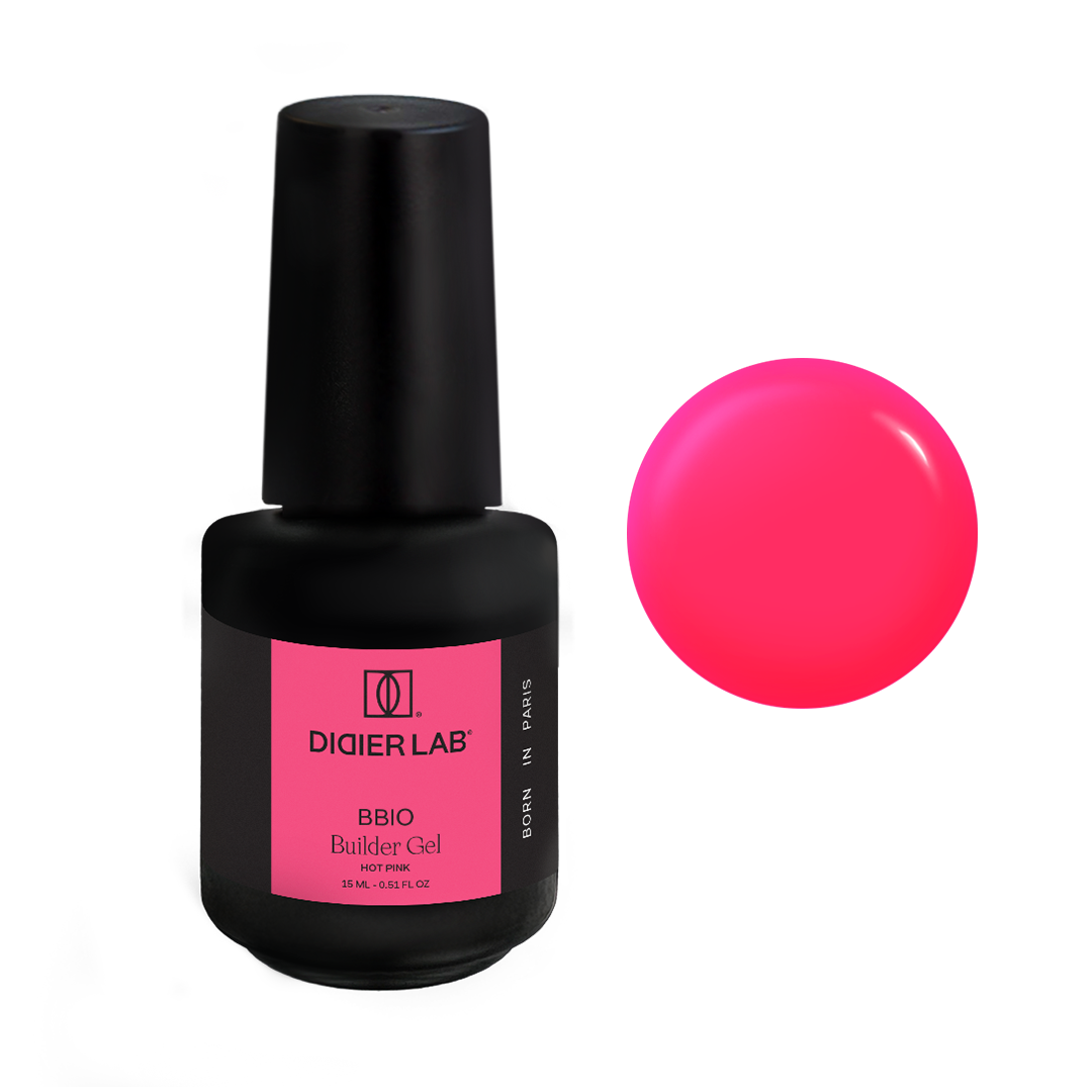 Builder Gel BBIO "Didier Lab", HEMA & TPO free, Hot Pink, 15ml