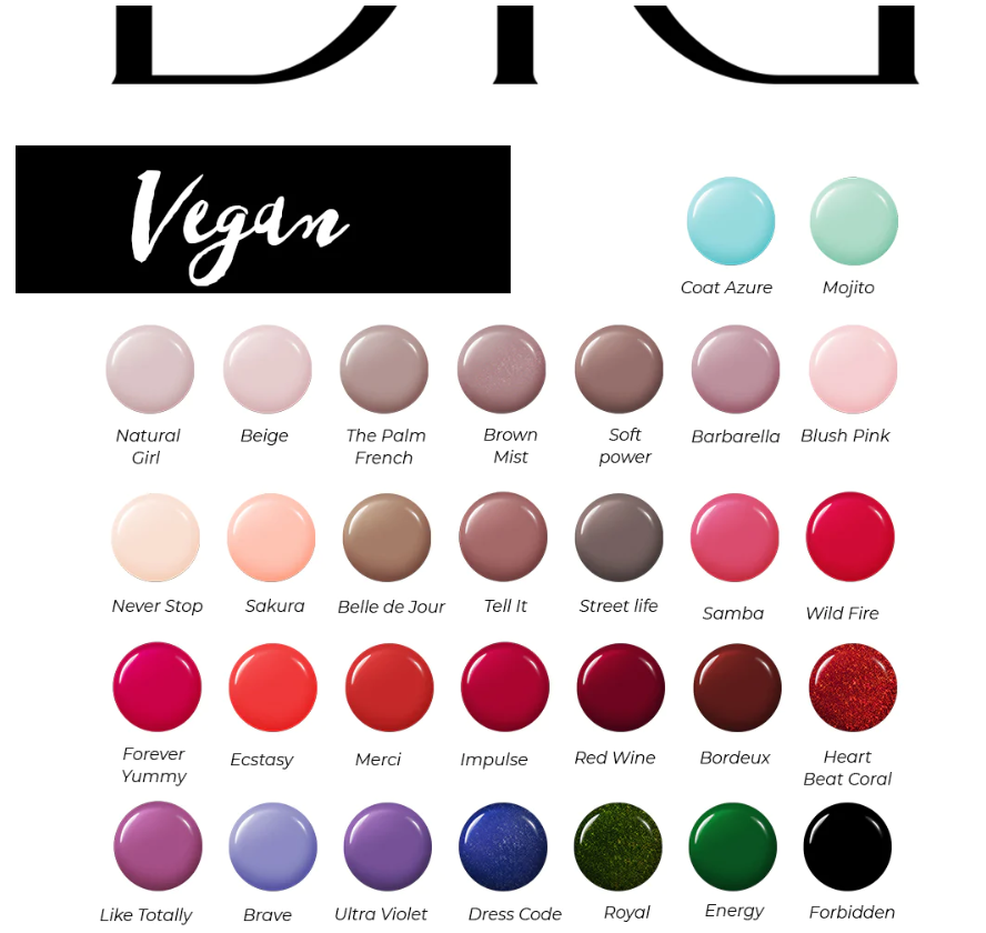 Smalto per unghie, HEMA & TPO free, Green reactive, Vegan, ultra violet, Didier Lab, 10ml