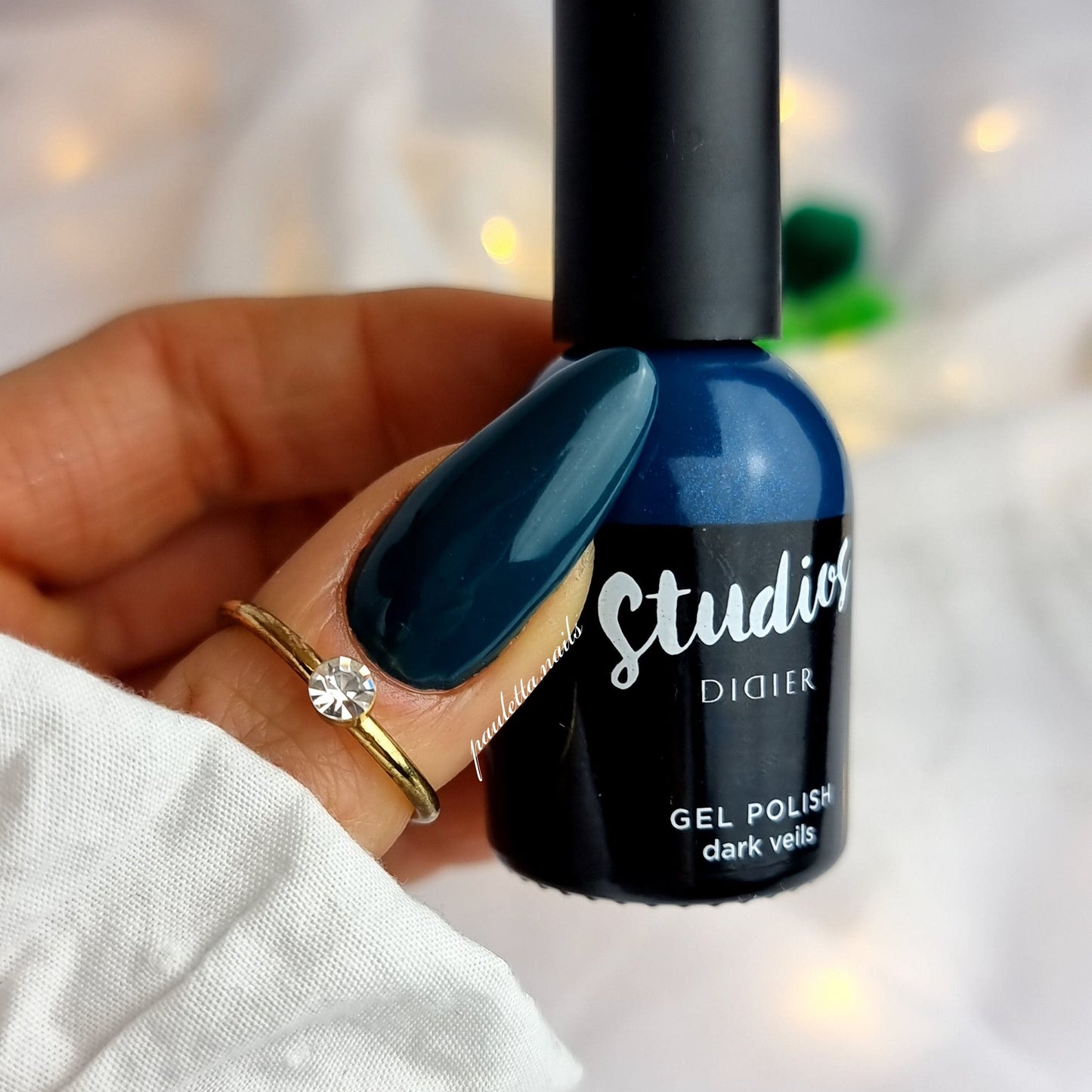Smalto semipermanente, Studios, TPO free, dark veils, Didier Lab, 8ml