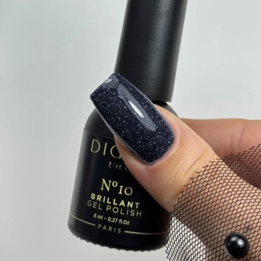 Smalto semipermanente, HEMA & TPO free, Brillant, No10, Didier Lab, 8ml