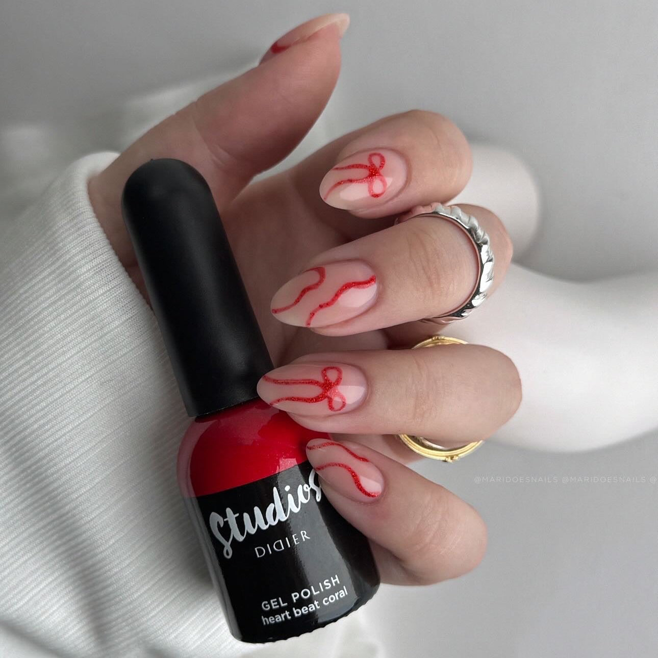 Smalto semipermanente, Studios, TPO & HEMA free, heart beat coral, Didier Lab, 8ml