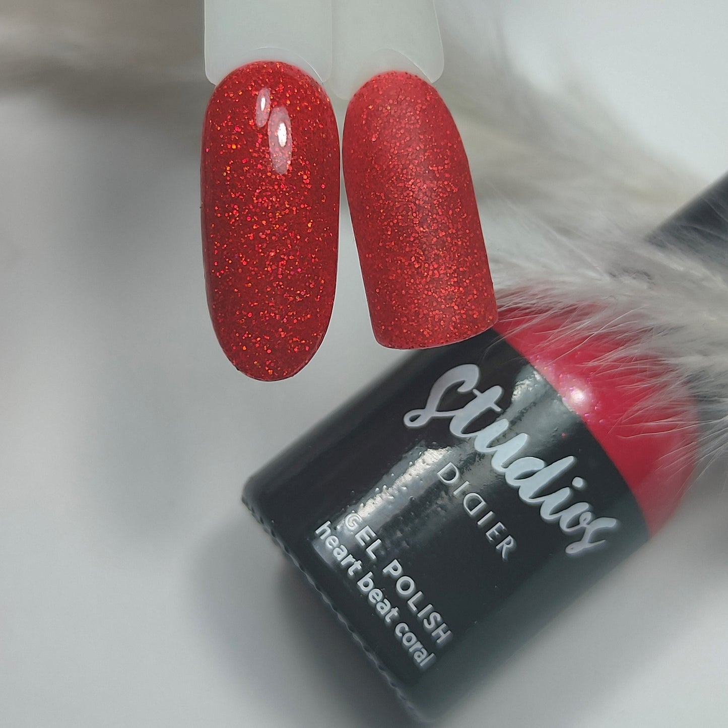 Smalto semipermanente, Studios, TPO free, heart beat coral, Didier Lab, 8ml