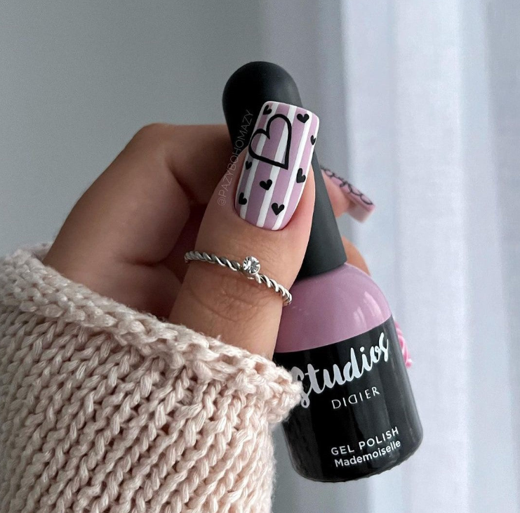 Smalto semipermanente, Studios, TPO & HEMA free, Mademoiselle, Didier Lab, 8ml