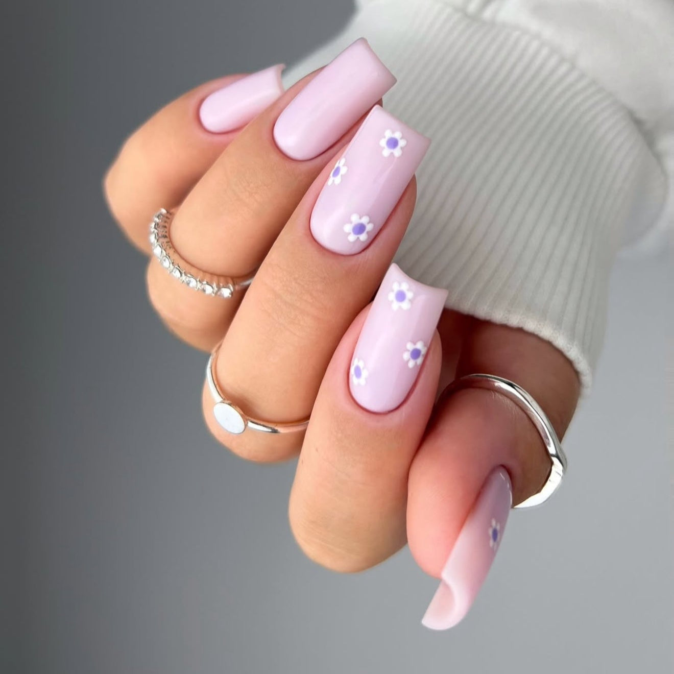 Base semipermanente, HEMA & TPO free, Rubber base, icy lilac, 10ml