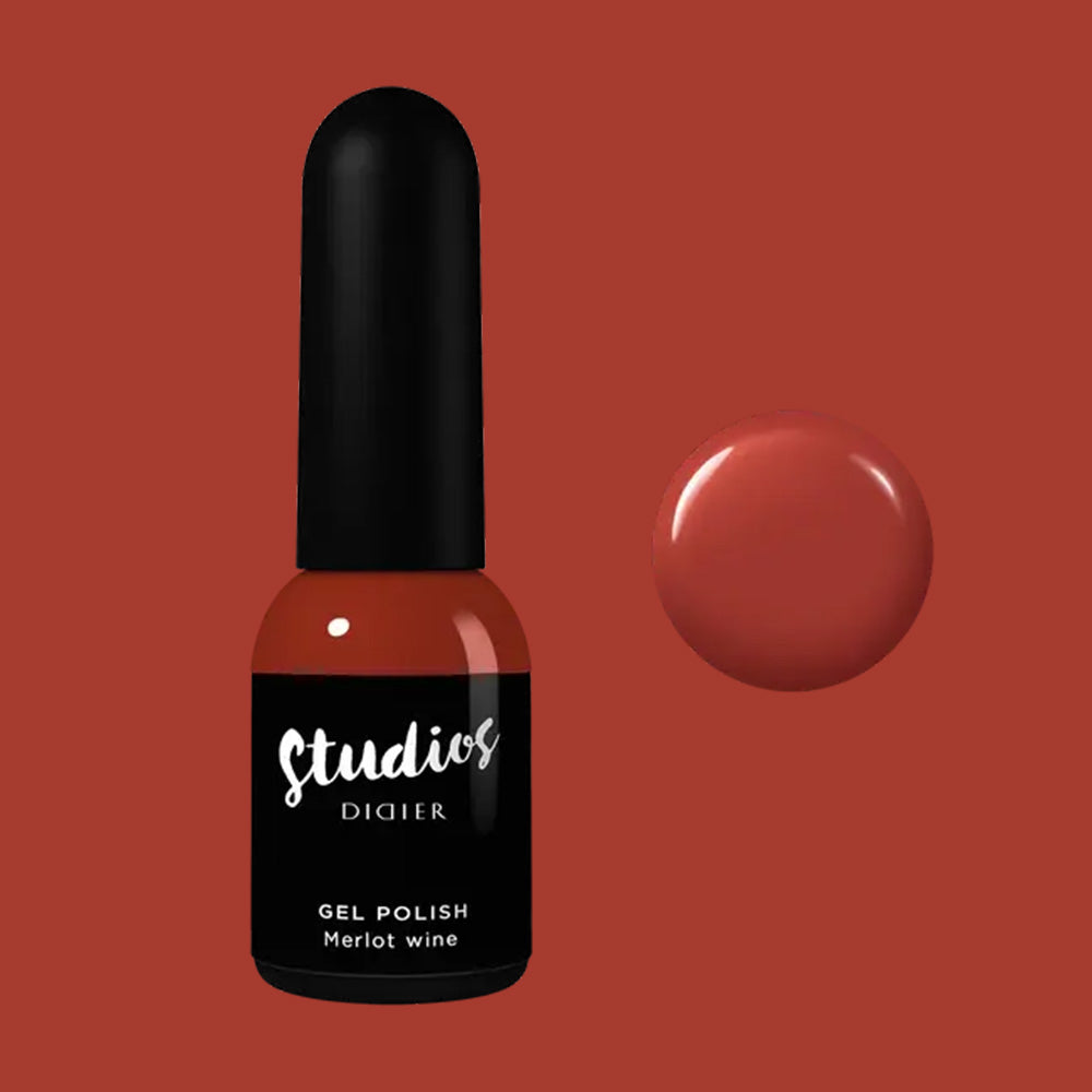 Smalto semipermanente, Studios, Merlot wine, Didier Lab, 8ml