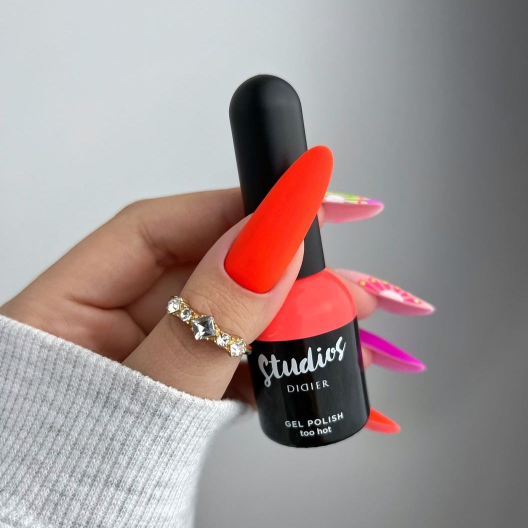 Smalto semipermanente, Studios, TPO & HEMA free, too hot, Didier Lab, 8ml